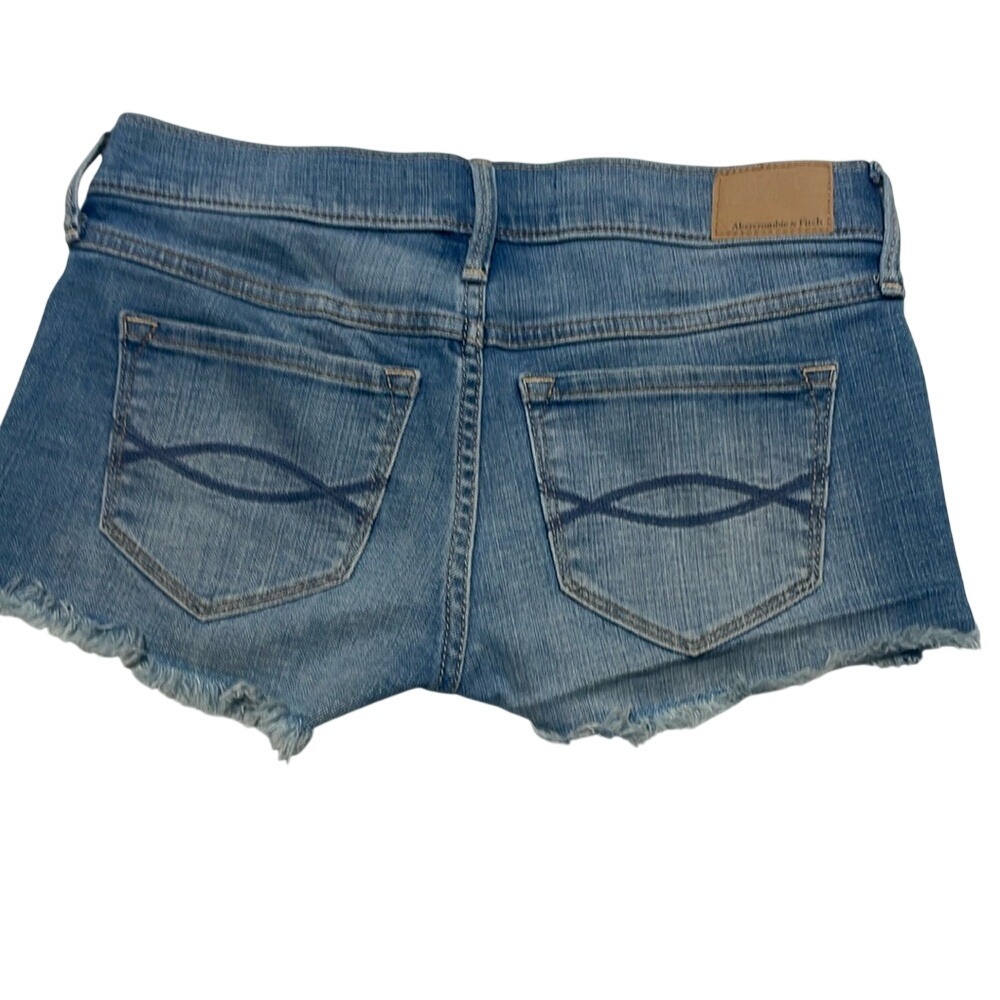 Abercrombie & Fitch‎ Low Rise Denim Shorts Women's 2